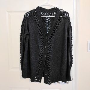 Like New All Saints braided cardigan UK8  US4